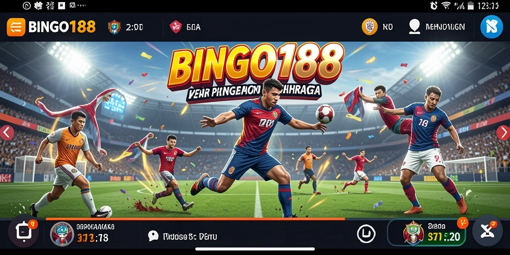 Tampilan gameplay seru BINGO188 dengan berbagai cabang olahraga.