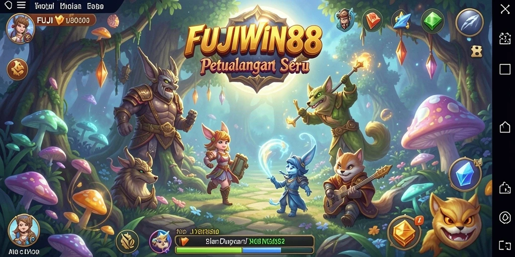 Tampilan seru dari gameplay FUJIWIN88 yang penuh tantangan.