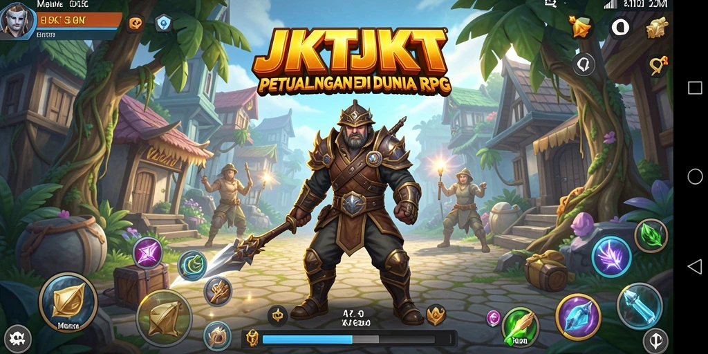 Tampilan gameplay fantastis JKTJKT yang mempesona dan menegangkan.