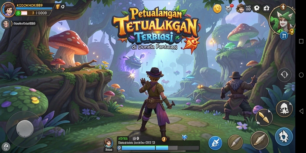 Tangkapan layar menampilkan aksi seru dalam gameplay Open World.