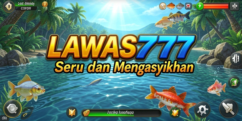 Tangkapan ikan besar di dalam game LAWAS777 dengan grafis menawan.