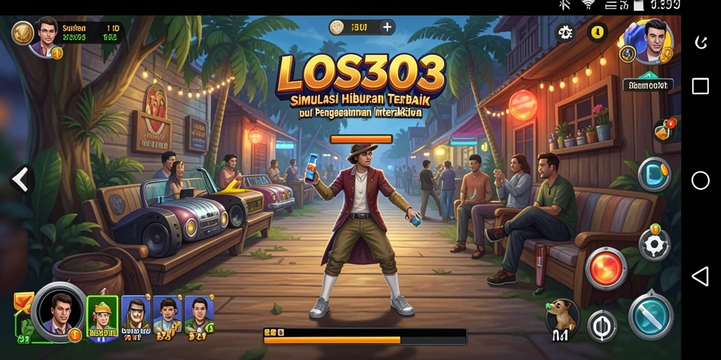 Screenshot gameplay <strong>LOS303</strong> menampilkan pengalaman simulation yang interaktif dan mendalam.