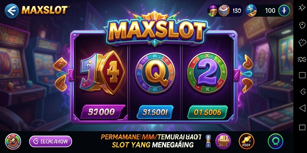 Tangkapan layar permainan MAXSLOT yang menunjukkan serunya aksi TPS.