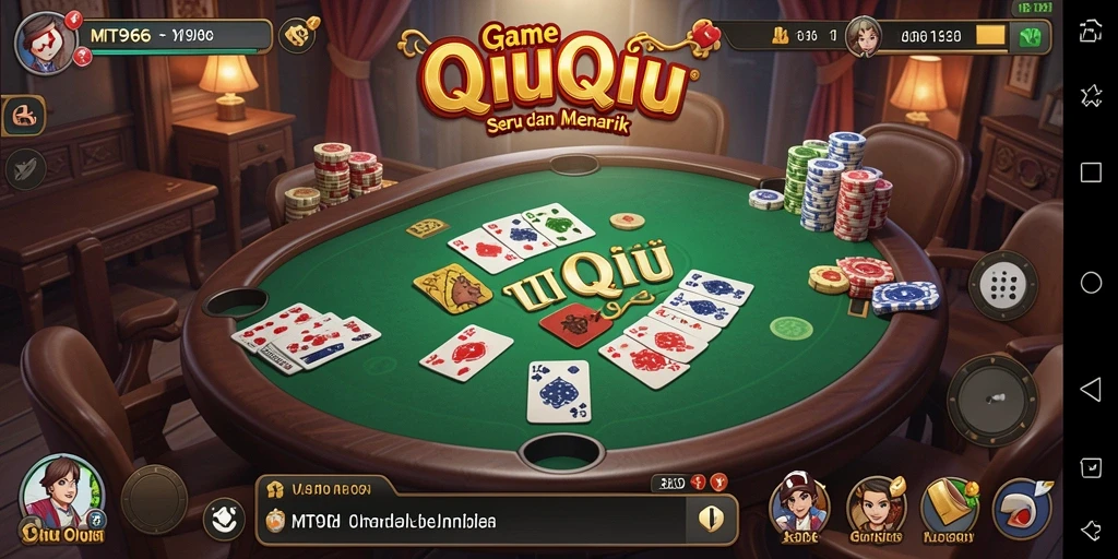 Tampilan gameplay QiuQiu yang menarik di MT966.