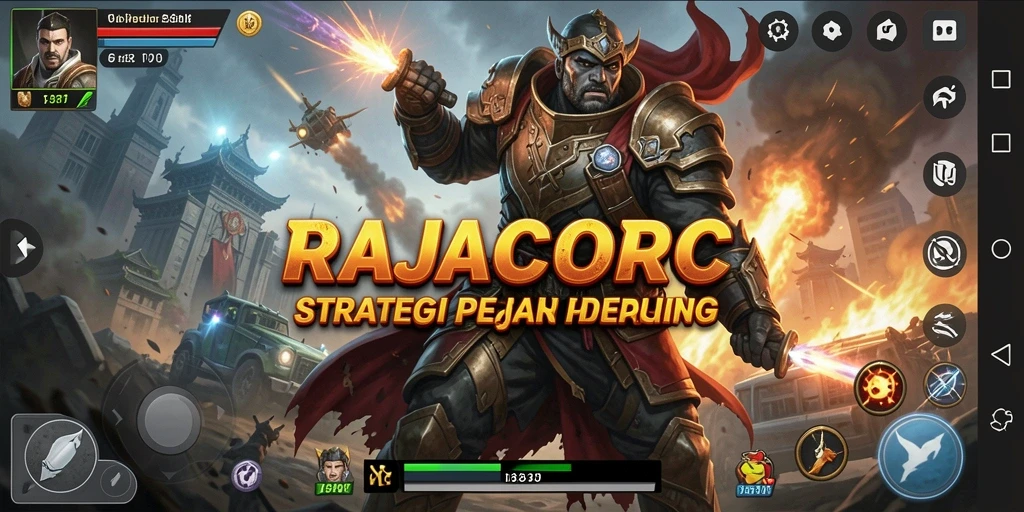 Gameplay seru di RAJACORC dengan strategi yang mendalam.