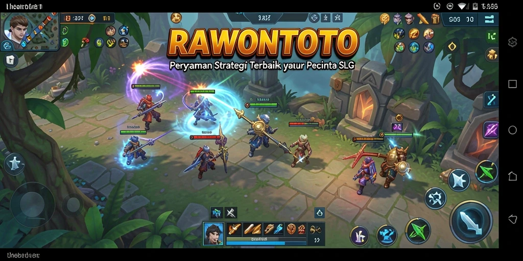 Tampilan penuh aksi dari gameplay RAWONTOTO yang mendebarkan.