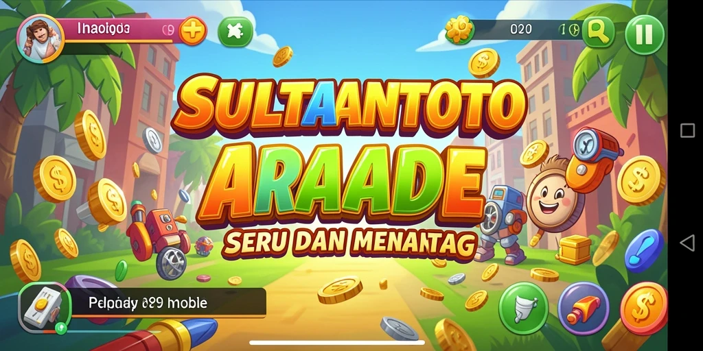 Tampilan gameplay SULTANTOTO yang penuh aksi dan menantang.