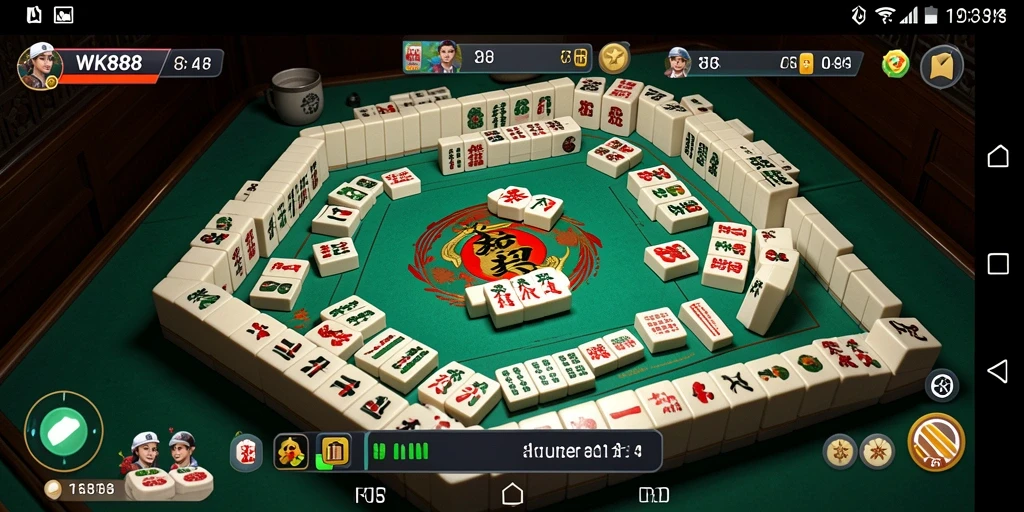 Gameplay Mahjong yang menarik dan menantang di WK888.